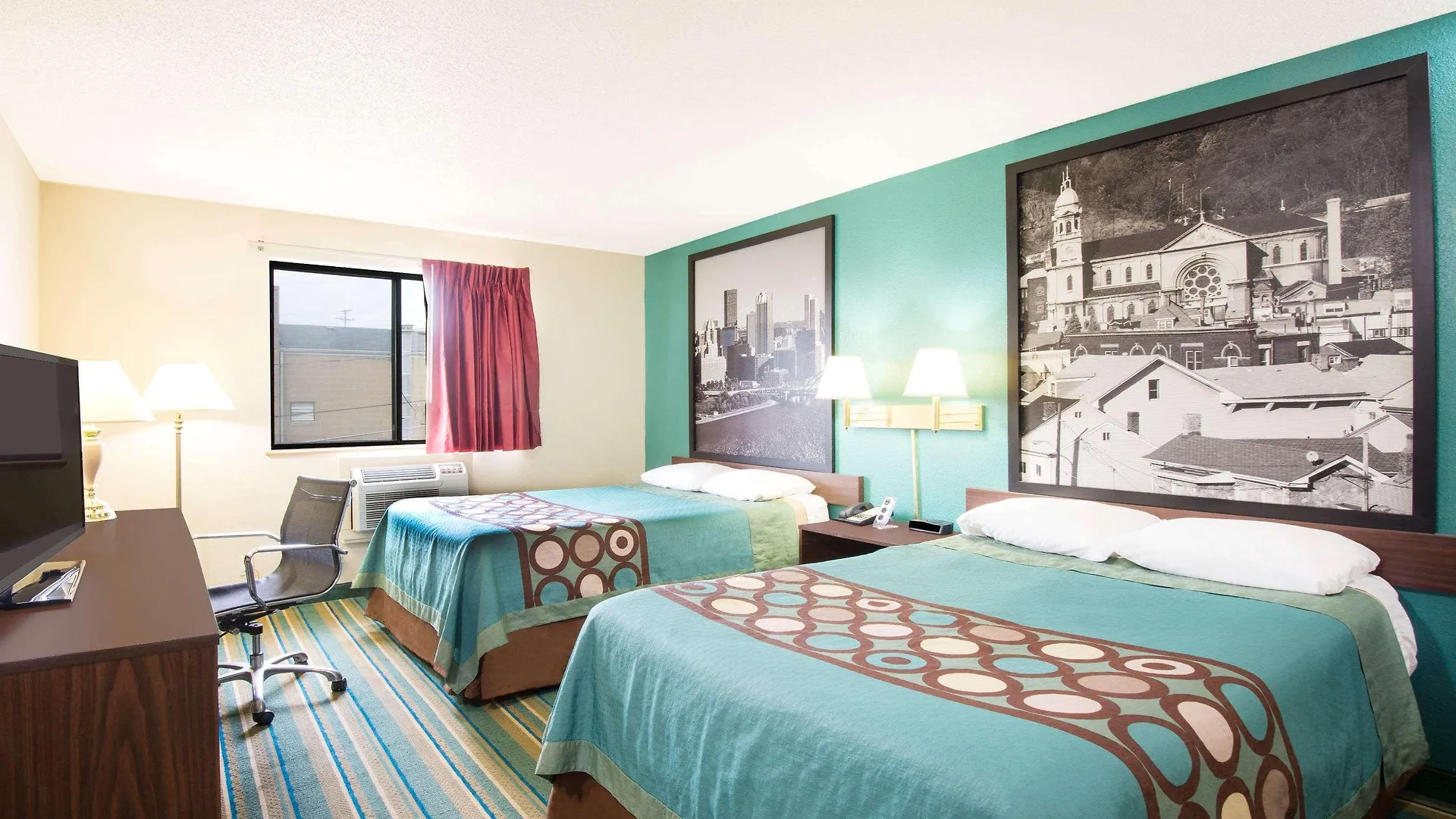 Super 8 By Wyndham Pittsburgh Pa Airport-University Area Moon Township 2*,  ABD