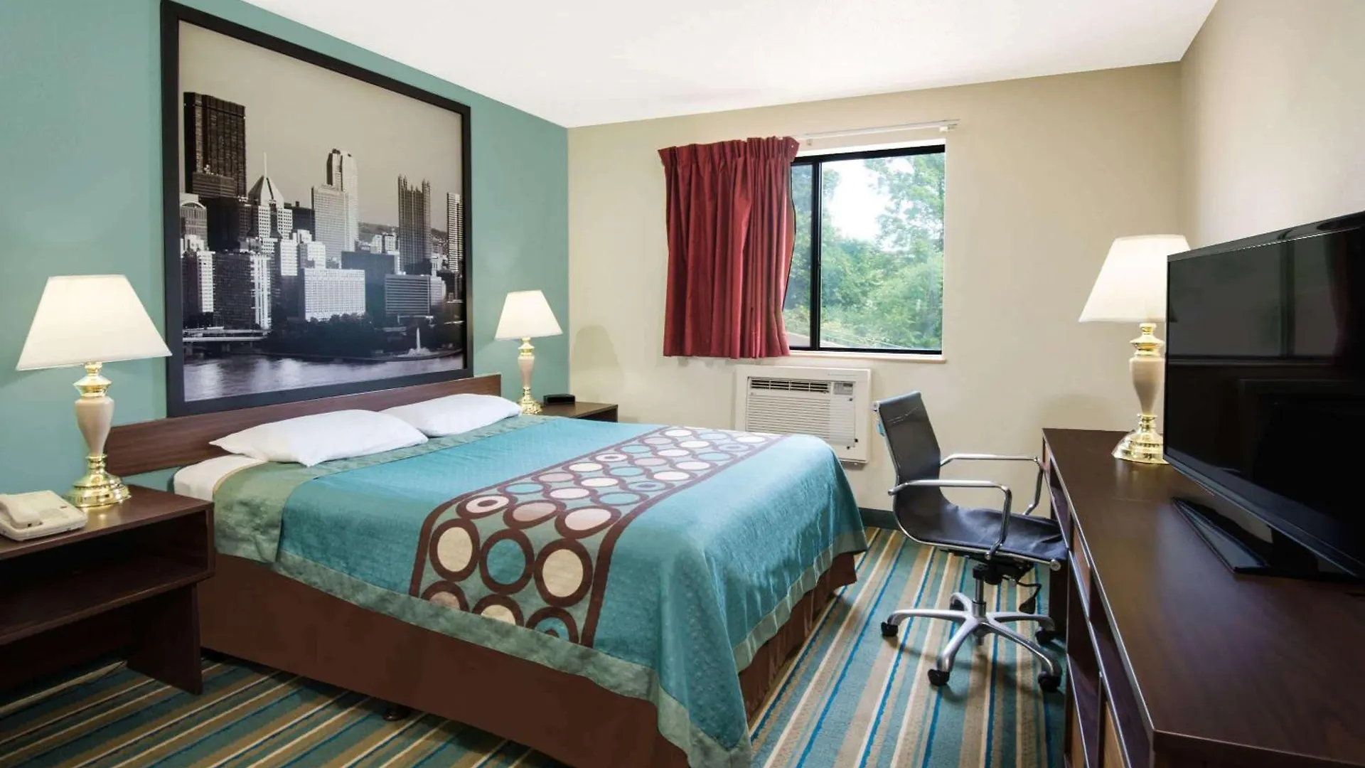 Otel Super 8 By Wyndham Pittsburgh Pa Airport-University Area Moon Township